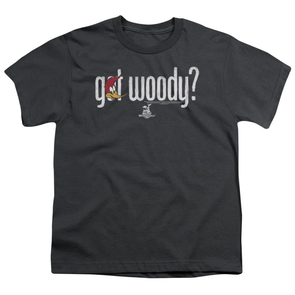 Woody Woodpecker Got Woody Youth 18/1 100% Cotton Short-Sleeve T-Shirt