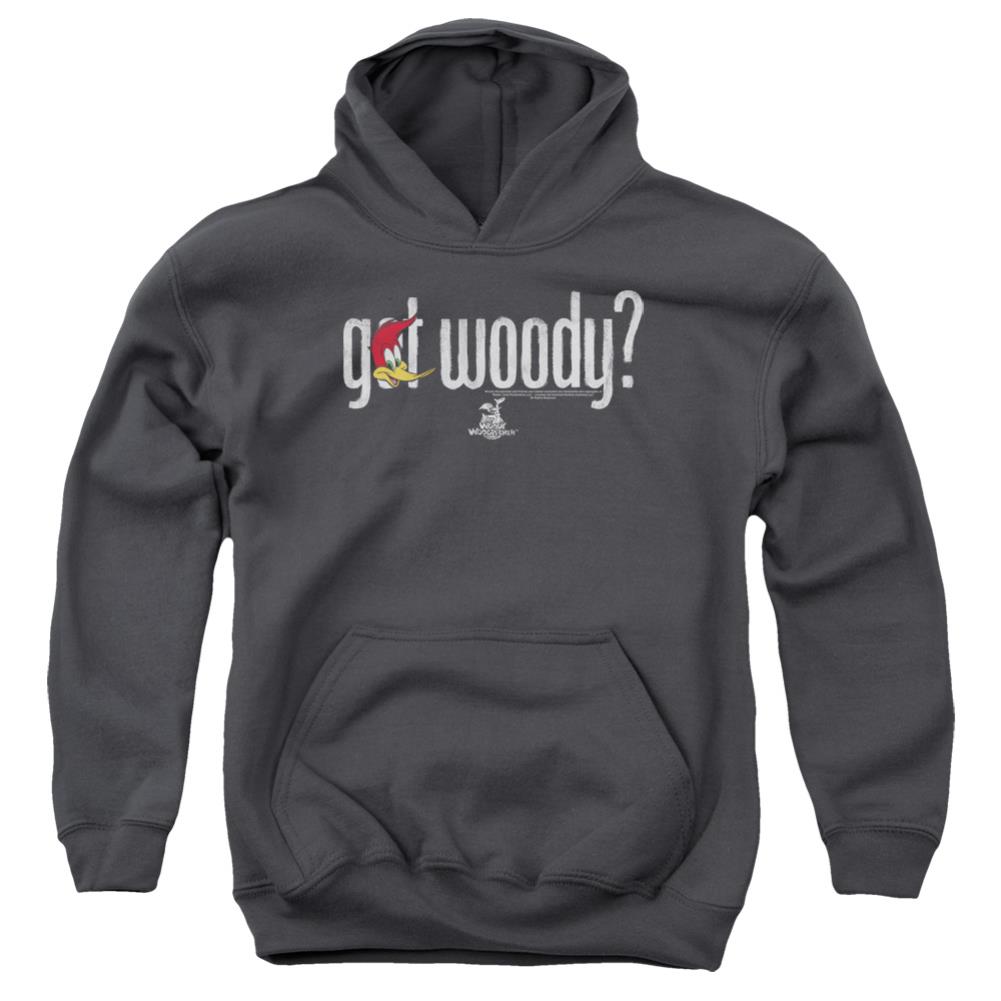 Woody Woodpecker Got Woody Youth Cotton Poly Pull-Over Hoodie