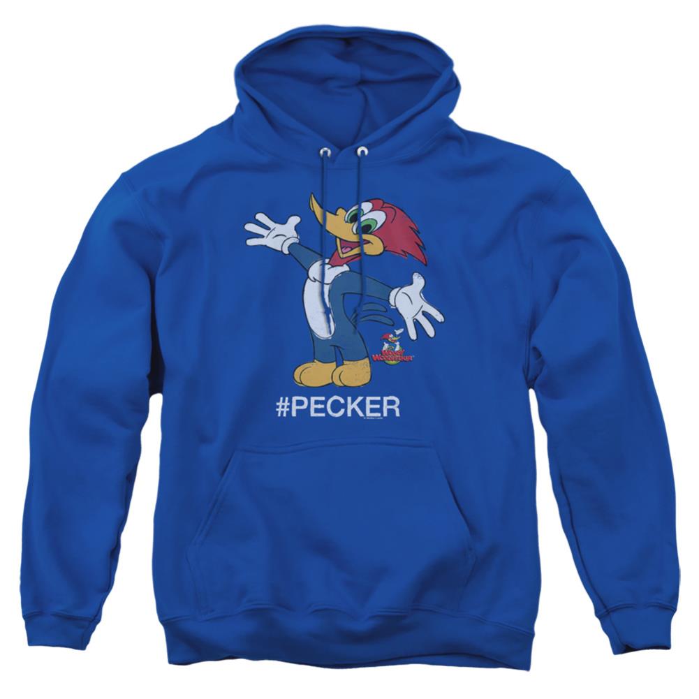 Woody Woodpecker Hashtag Woody Men's Pull-Over 75 25 Poly Hoodie