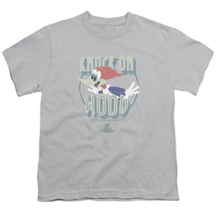 Woody Woodpecker Knock On Wood Youth 18/1 100% Cotton Short-Sleeve T-Shirt