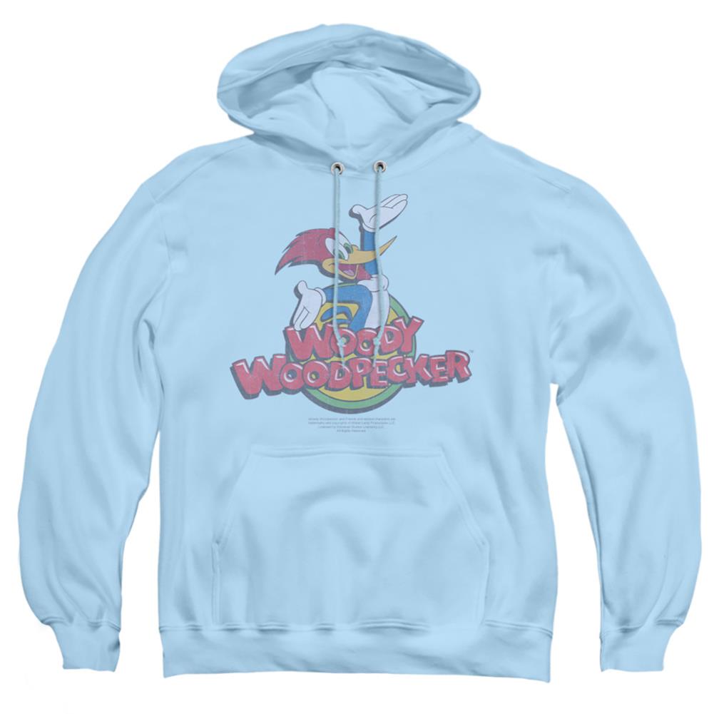 Woody Woodpecker Retro Fade Men's Pull-Over 75 25 Poly Hoodie