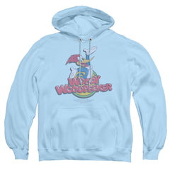 Woody Woodpecker Retro Fade Men's Pull-Over 75 25 Poly Hoodie
