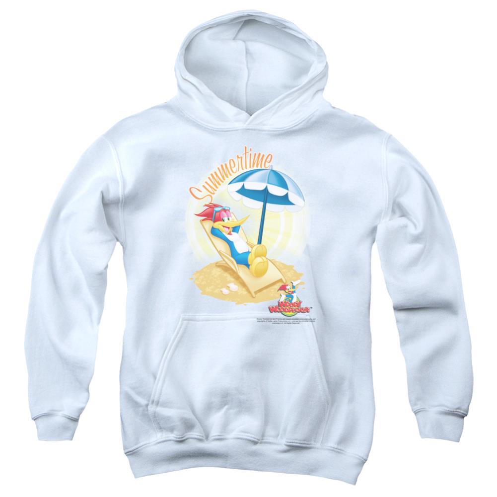 Woody Woodpecker Summertime Youth Cotton Poly Pull-Over Hoodie