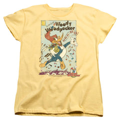 Woody Woodpecker Vintage Woody Women's 18/1 Cotton Short-Sleeve T-Shirt