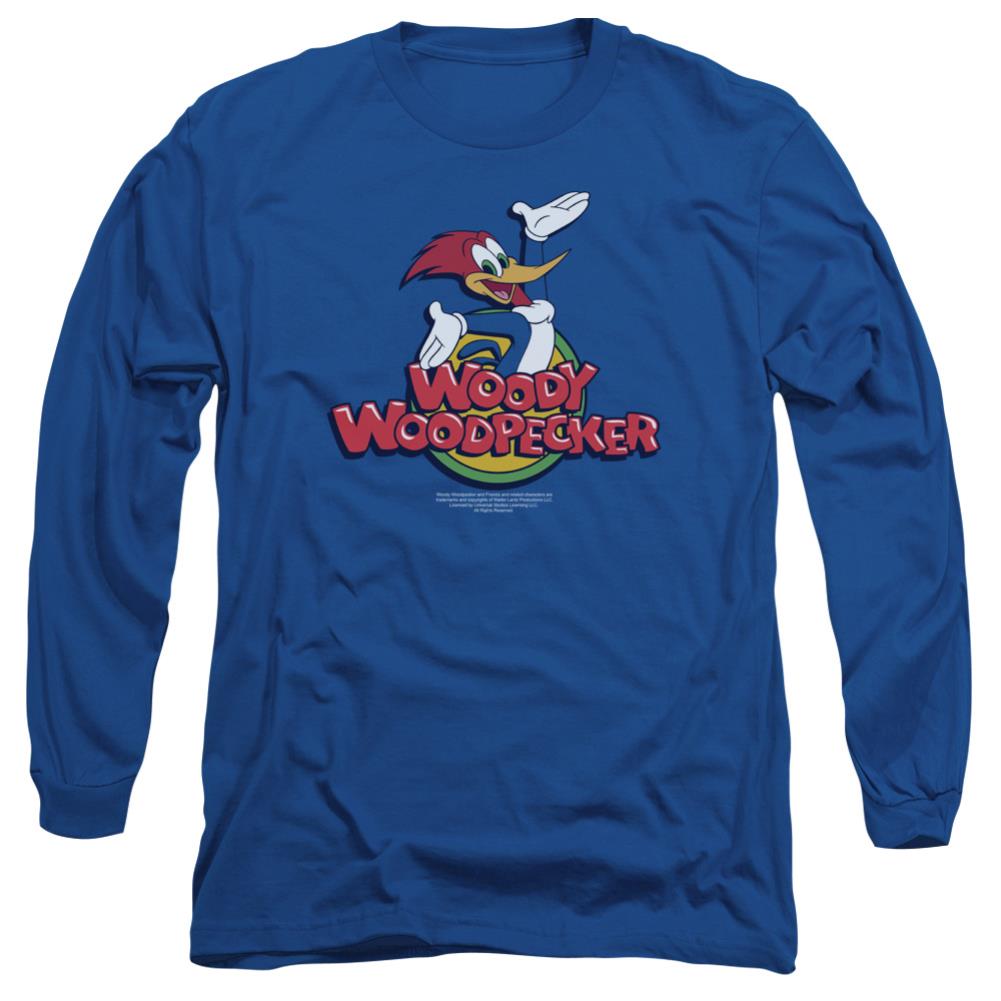 Woody Woodpecker Woody Men's 18/1 Cotton Long-Sleeve T-Shirt