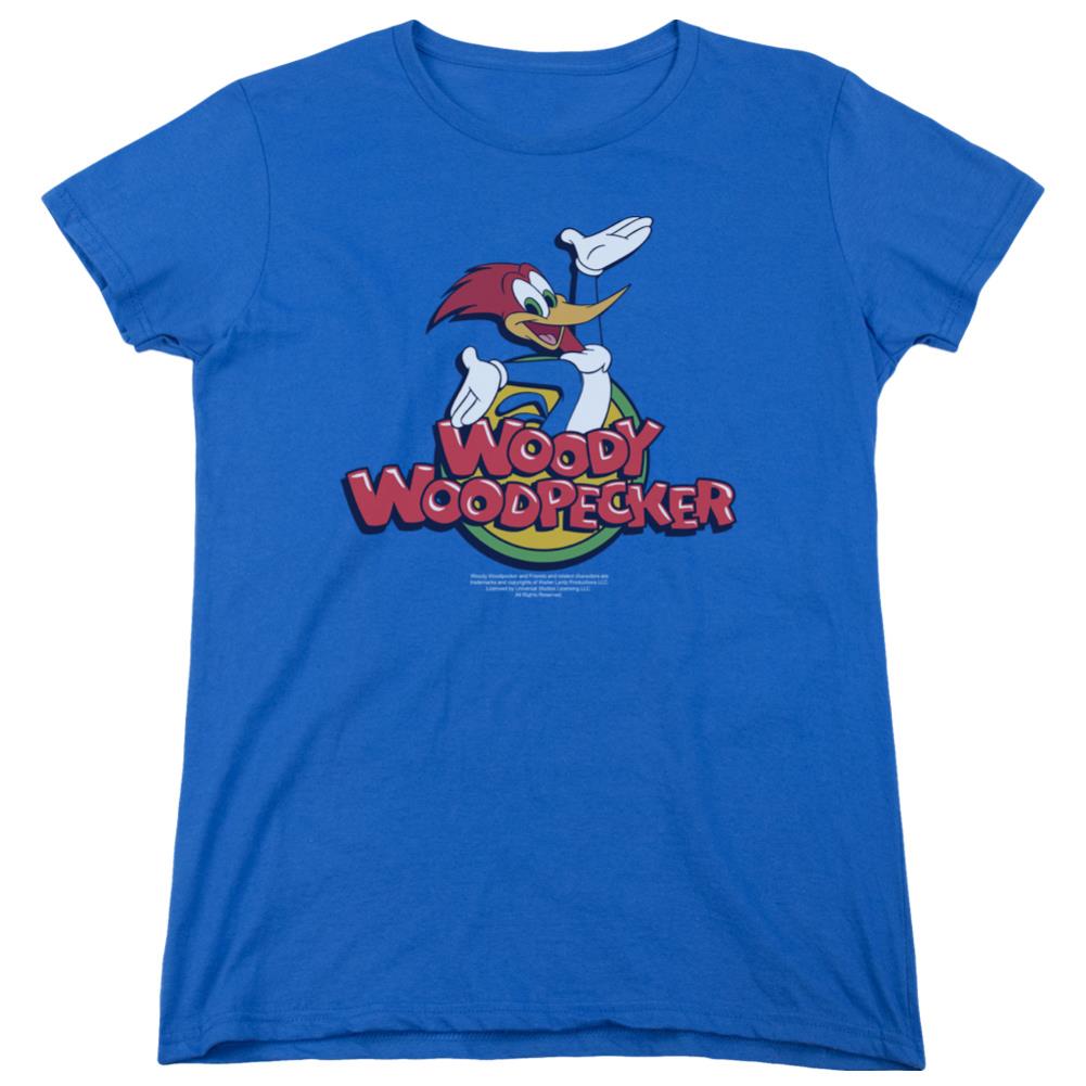 Woody Woodpecker Woody Women's 18/1 Cotton Short-Sleeve T-Shirt