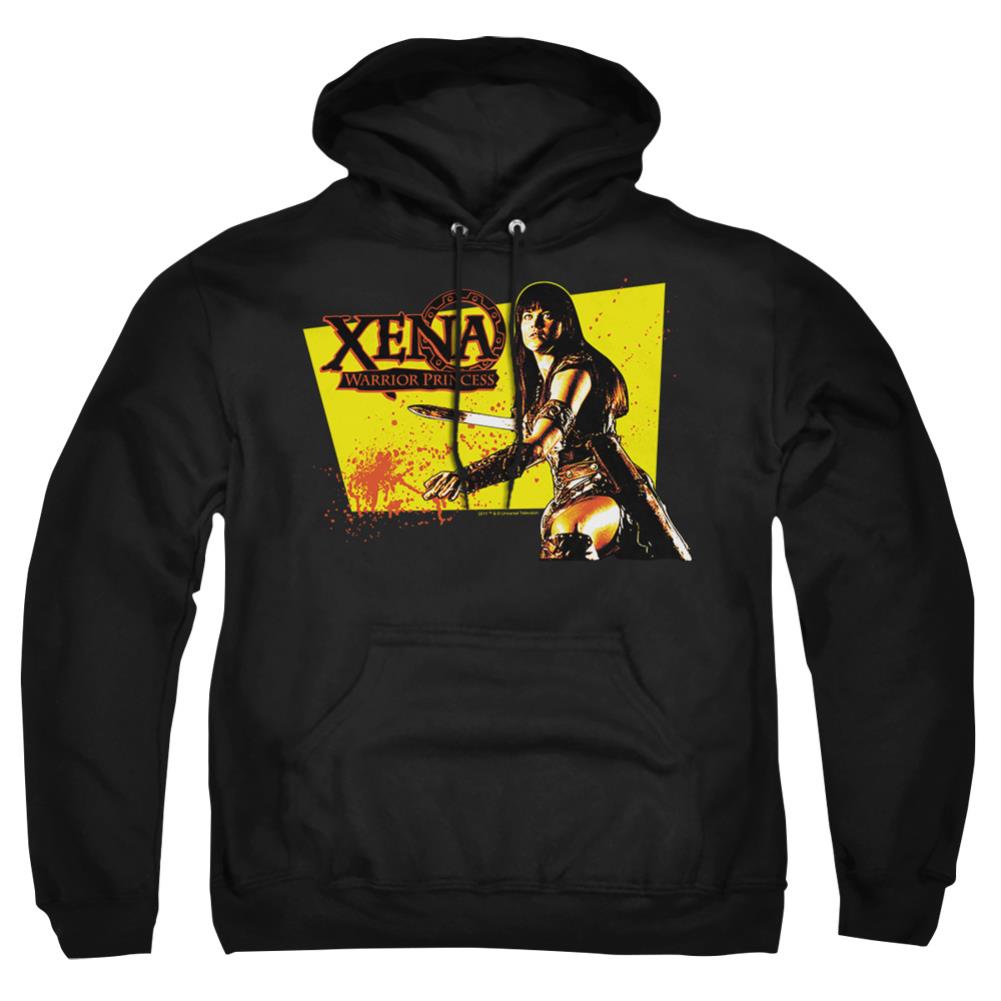 Xena Warrior Princess Cut Up Men's Pull-Over 75 25 Poly Hoodie
