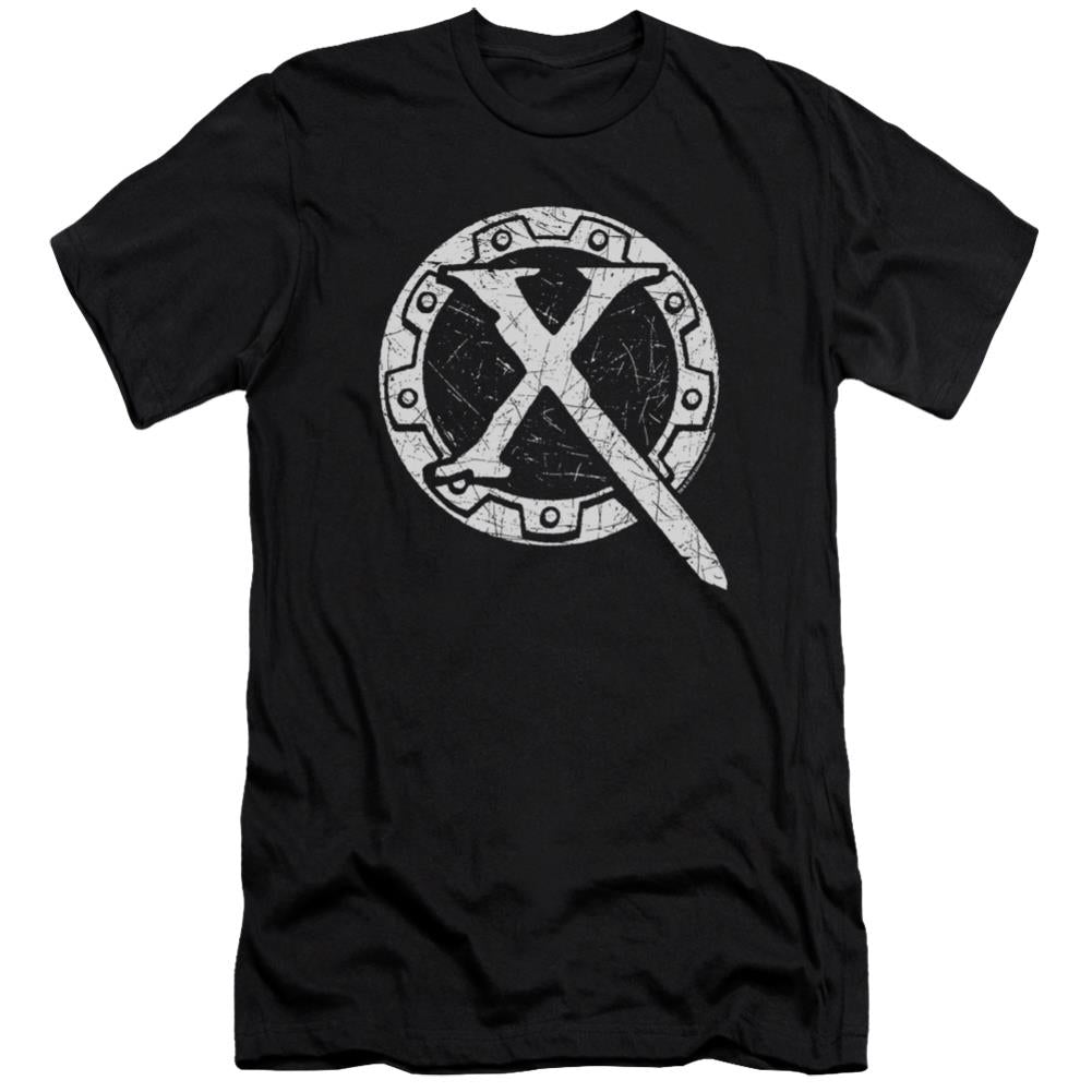Xena Warrior Princess Sigil Men's Ultra-Soft 30/1 Cotton Slim Short-Sleeve T-Shirt