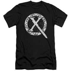 Xena Warrior Princess Sigil Men's Ultra-Soft 30/1 Cotton Slim Short-Sleeve T-Shirt