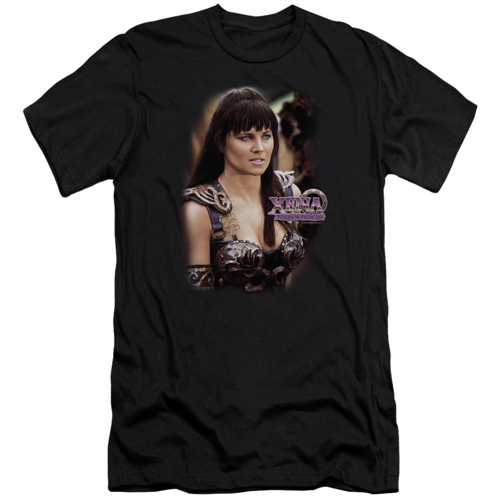 Xena Warrior Princess Warrior Princess Men's Ultra-Soft 30/1 Cotton Slim Short-Sleeve T-Shirt