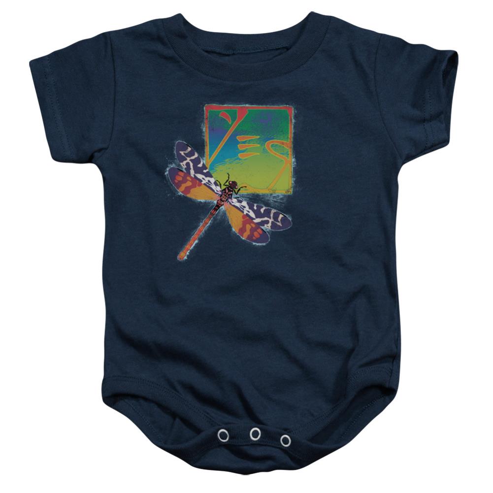 Yes Dragonfly Infant's Cotton SS Snapsuit