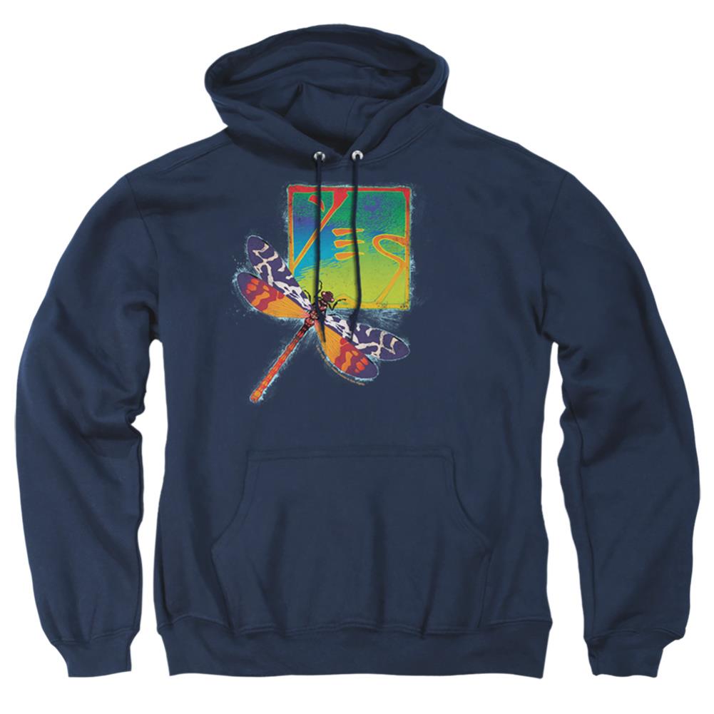 Yes Dragonfly Men's Pull-Over 75 25 Poly Hoodie